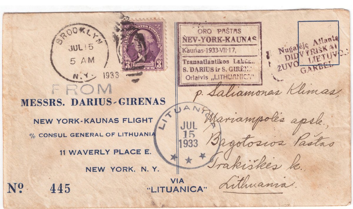 Laiškas "Lituanica"