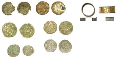 Archeologinių tyrimų metu surastos monetos