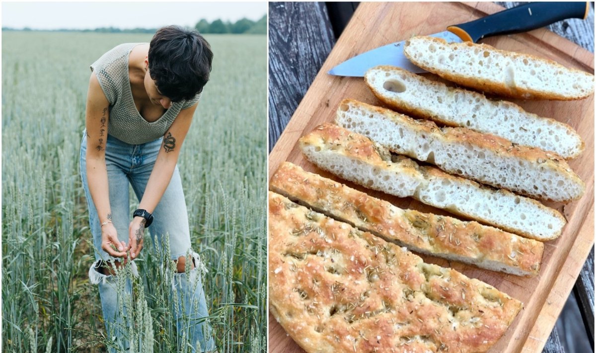 Tinklaraštininkė Amelija Kuzmarskė pataria, kaip pirmąsyk išsikepti duoną namuose