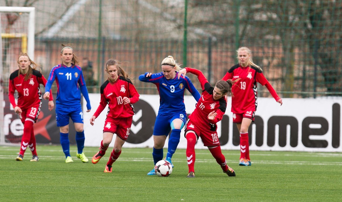 Moterų futbolas: Lietuva – Moldova