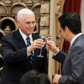 JAV viceprezidentas žada „griežčiausias“ sankcijas Šiaurės Korėjai