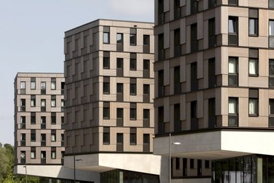 Woodie daugiabutis (Hamburgas, Vokietija). Architektai – Sauerbruch Hutton Architekten (Vokietija)