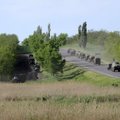 Užfiksuota Ukrainos sienos link judanti Rusijos karinė technika