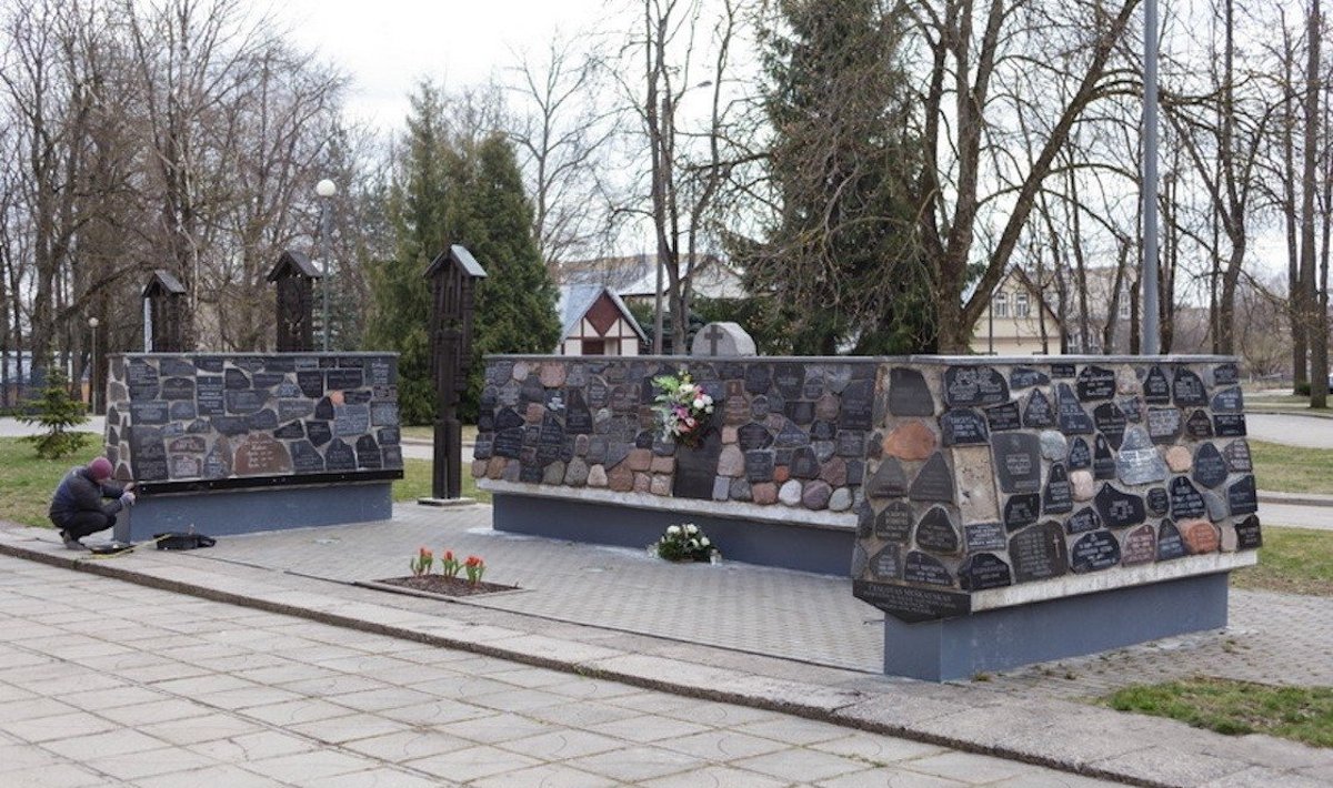 Lenta Černobylio aukoms atminti Panevėžyje // M. Garucko nuotr.
