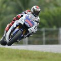 MotoGP: Sepange pirmą starto poziciją iškovojo J.Lorenzo