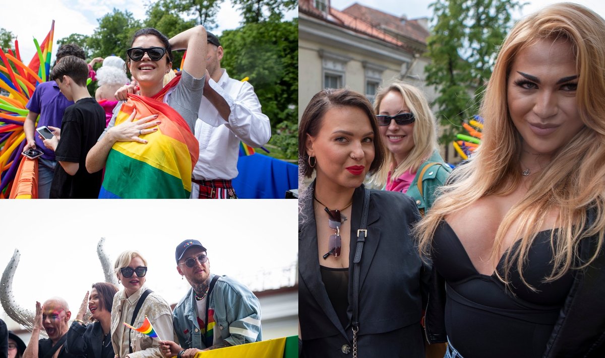 „Baltic Pride“ festivalio akimirkos / Tomo Vinicko, Oresto Gurevičiaus nuotr.