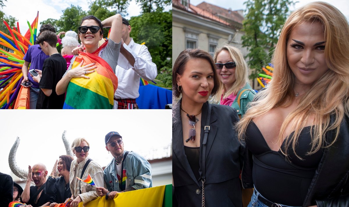 „Baltic Pride“ festivalio akimirkos / Tomo Vinicko, Oresto Gurevičiaus nuotr.