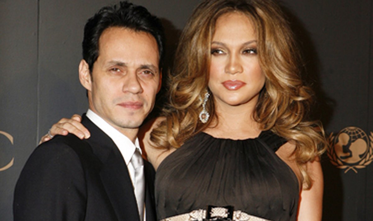 Marcas Anthony ir Jennifer Lopez