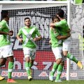 „Wolfsburg“ sutriuškino į pirmą vietą pretendavusį Leverkuzeno „Bayer“ klubą