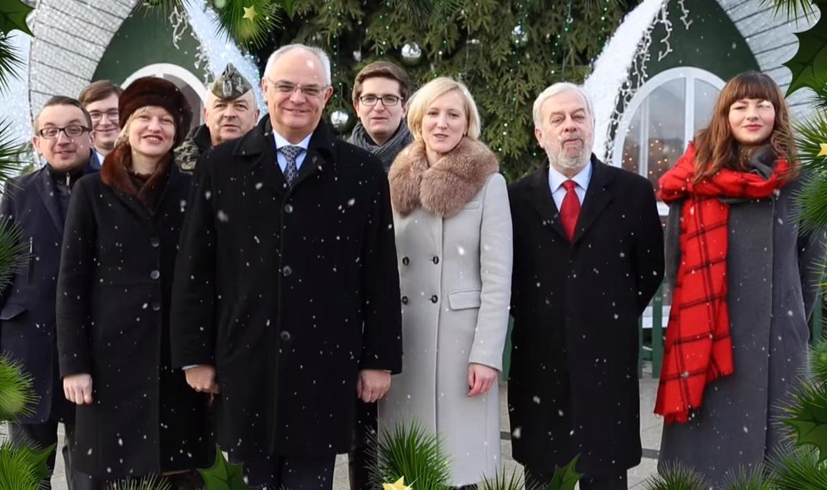 Życzenia świąteczne Ambasady RP w Wilnie