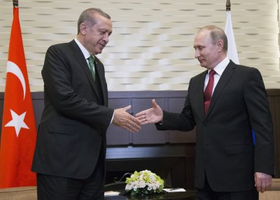 V. Putino ir R.T. Erdogano susitikimas