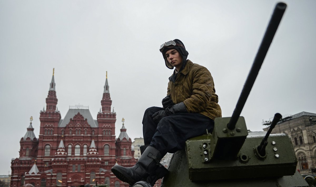 Maskvoje vyko 1941 metams paminėti skirtas karinis paradas