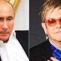 Eltonas Johnas vis dar nori pabendrauti su Putinu apie gėjų teises
