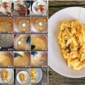 Vėlyvieji pusryčiai: lengvai pagaminama kreminė kiaušinienė
