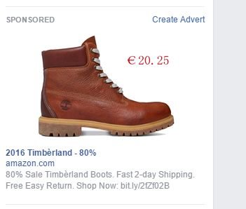 Melaginga "Timberland" reklama