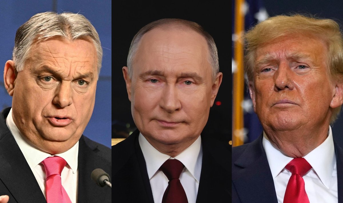 Viktoras Orbanas, Vladimiras Putinas, Donaldas Trumpas