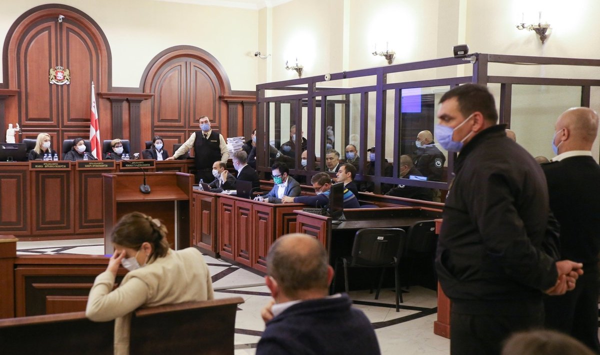 Michailas Saakašvilis teisme