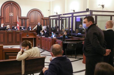 Michailas Saakašvilis teisme