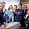 Skandalingajame G7 susitikime – dar vienas Trumpo akibrokštas Merkel