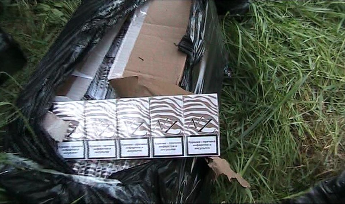 Smuggled cigarettes