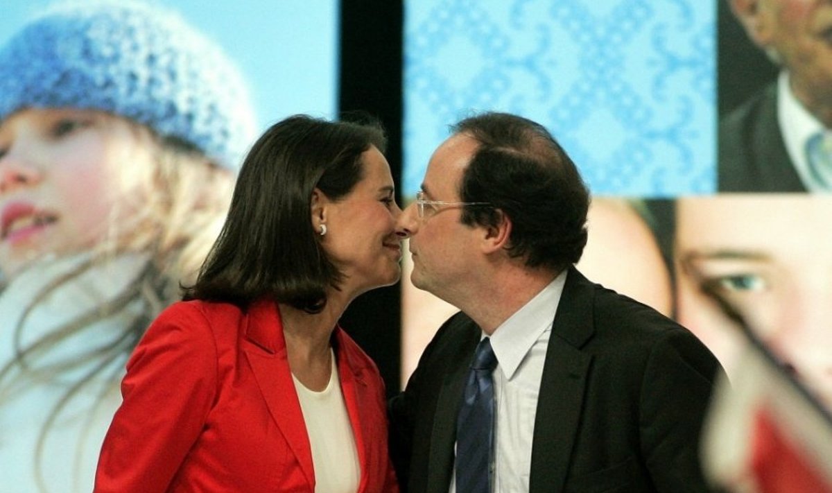 Segolene Royal, Francois Hollande'as