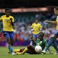 Tarptautinį moterų futbolo turnyrą Brazilijos rinktinė pradėjo įspūdinga pergale