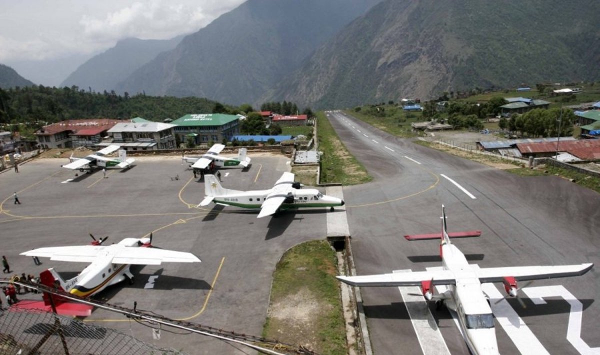 Tendzingo-Hilario (Luklos) oro uostas, Nepalas