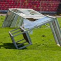 LFF smerkia vandalizmo aktą Vilniaus „Žalgirio“ stadione