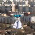 Virš Vilniaus pradėjo patruliuoti dronai