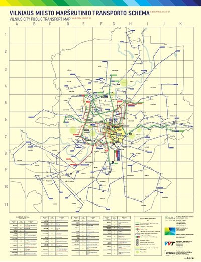 Vilniaus viešojo transporto schema