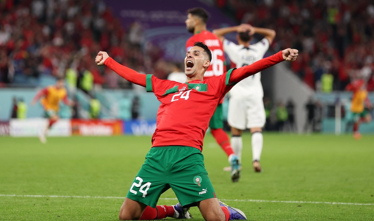 Pasaulio čempionato ketvirtfinalis: Marokas – Portugalija