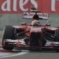 Bahreino GP penktadienio pirmose treniruotėse greičiausias buvo F.Massa