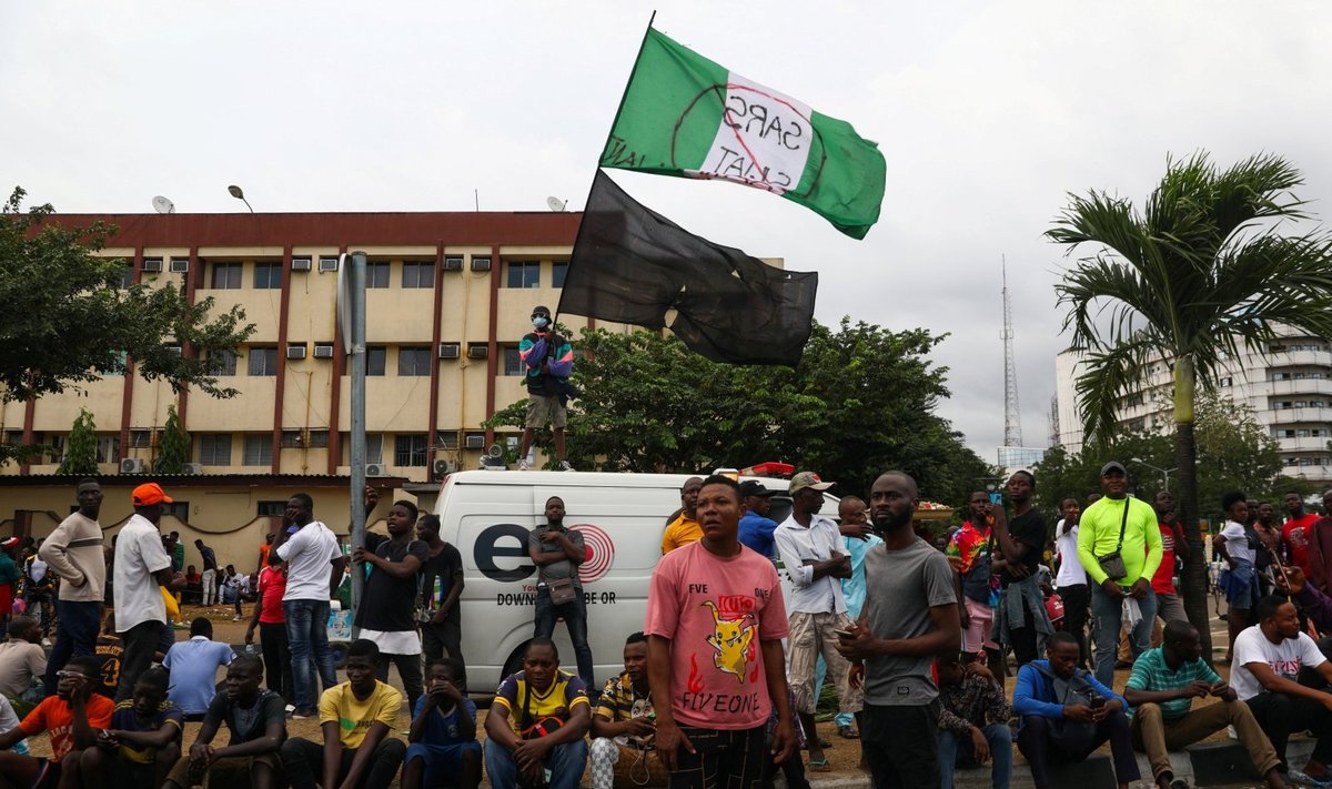 Demonstracijos Lagose