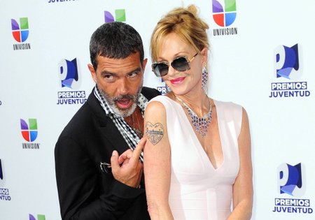 Antonio Banderasas ir Melanie Griffith