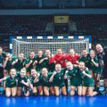 Lietuvos 17-metės rankininkės Europos čempionate šventė antrą pergalę