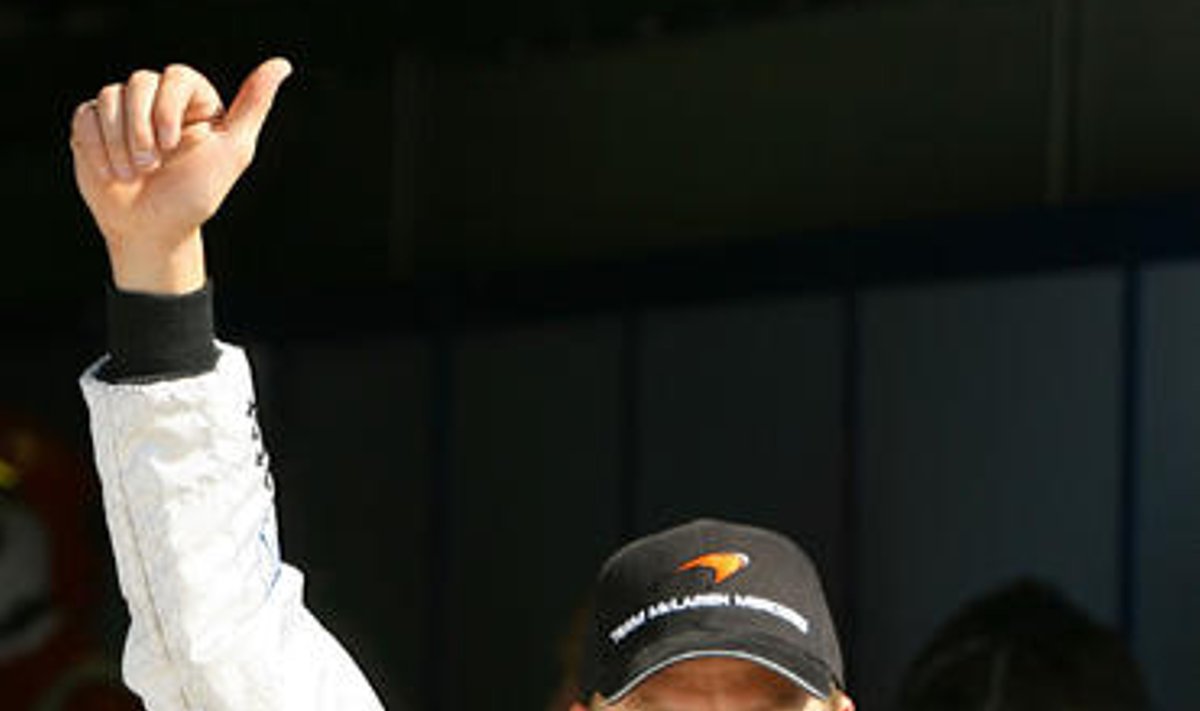 Kimi Raikkonenas (McLaren-Mercedes)