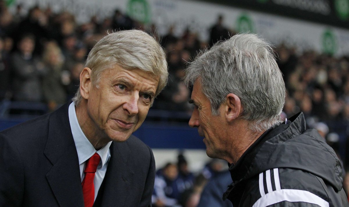 Arsene'as Wengeras ir Alanas Irvine'as