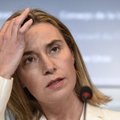 Premjeras su F. Mogherini aptarė, ką daryti su pabėgėliais