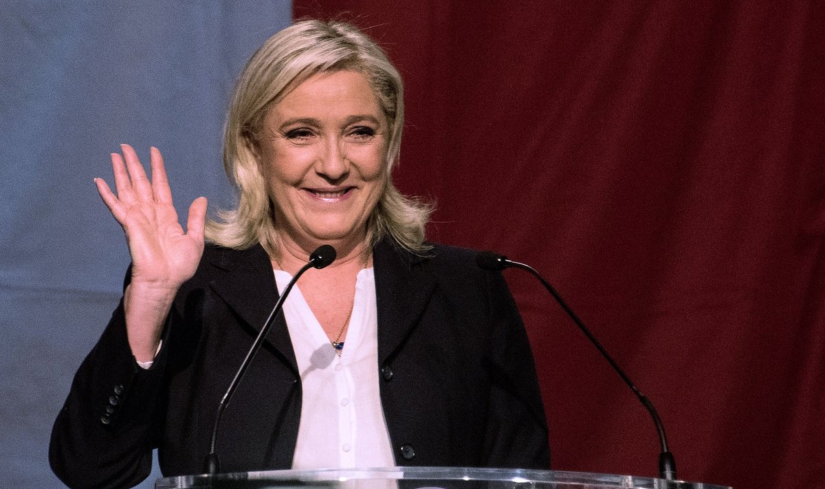 Marine Le Pen partija Nacionalinis frontas 