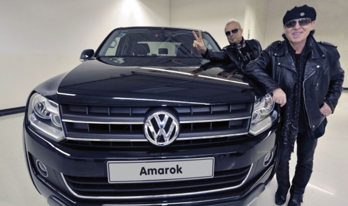 The Scorpions“ nariai prie „Volkswagen Amarok“