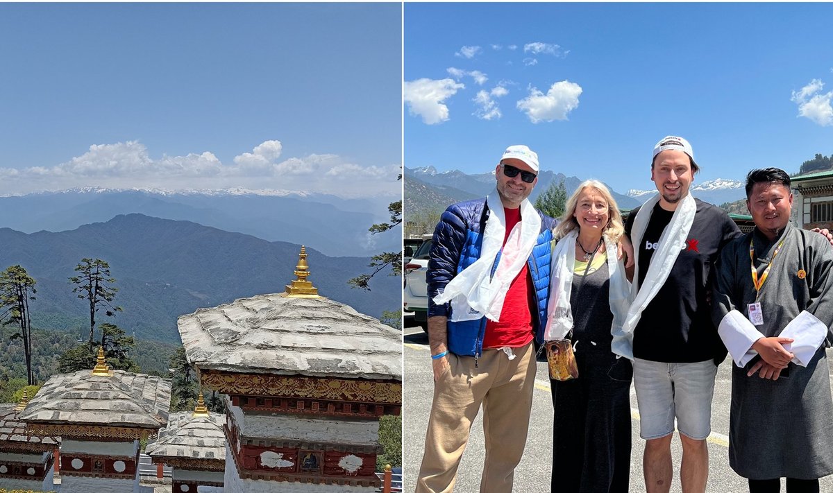 Akimirkos iš kelionės po Butaną