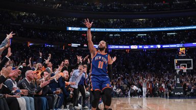 Be namų negerai: „Knicks“ kirto atsakomąjį smūgį
