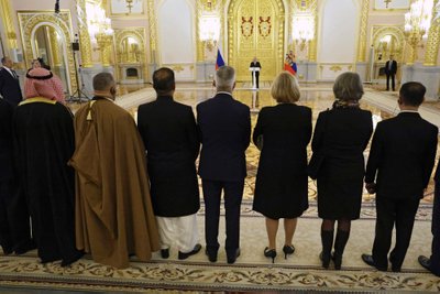 Vladimiras Putinas priėmė naujų ambasadorių skiriamuosius raštus