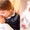 Kate Middleton darytose nuotraukose - trijų dienų amžiaus princo Louiso pirmoji fotosesija