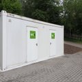 Dviejuose Vilniaus paplūdimiuose įrengti nauji tualetai