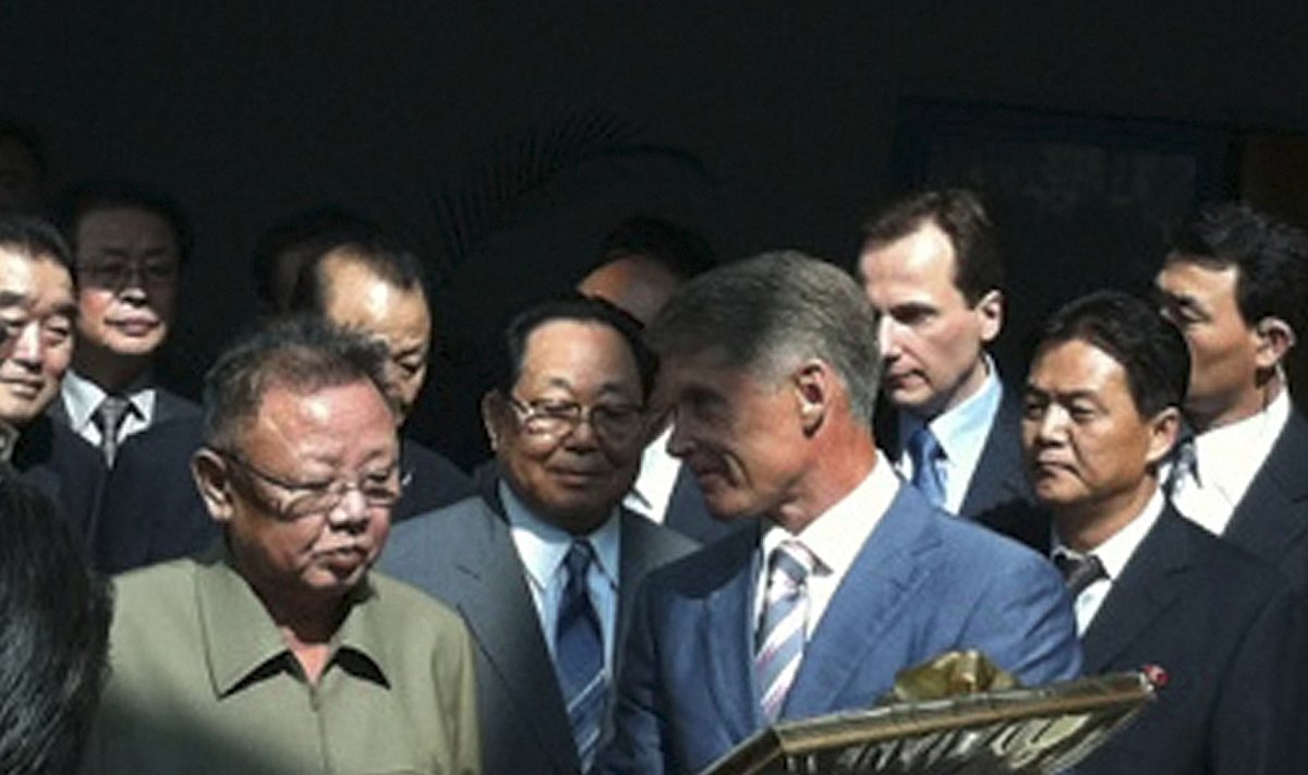 Šiaurės Korėjos lyderis Kim Jong Ilas (Kim Čen Iras) lankosi Rusijoje