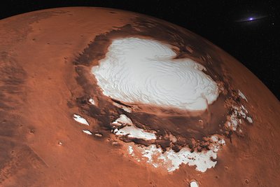 Iš kur Marse atsirado vanduo? 