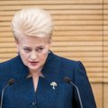 Grybauskaitė vedė pilietiškumo pamoką gimnazistams