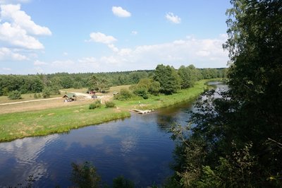 Sodyba ant Šventosios upės kranto Anyksčių r. Migdoliškio kaime 35 000