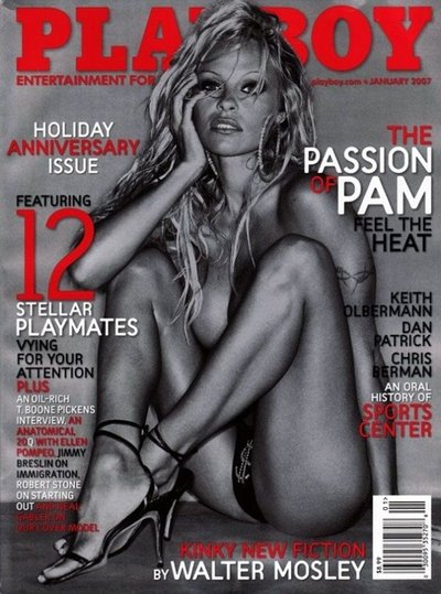 Pamela Anderson ("Playboy" nuotr.)